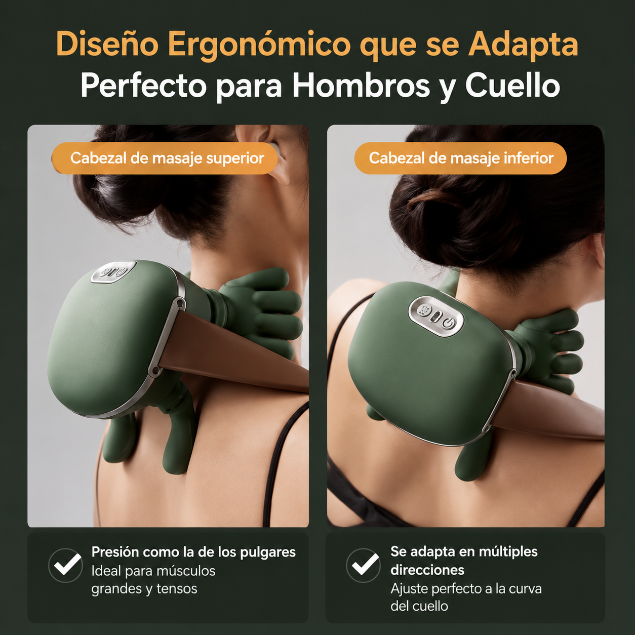 Masajeador Relajante con Calor – Bienestar en Todo el Cuerpo