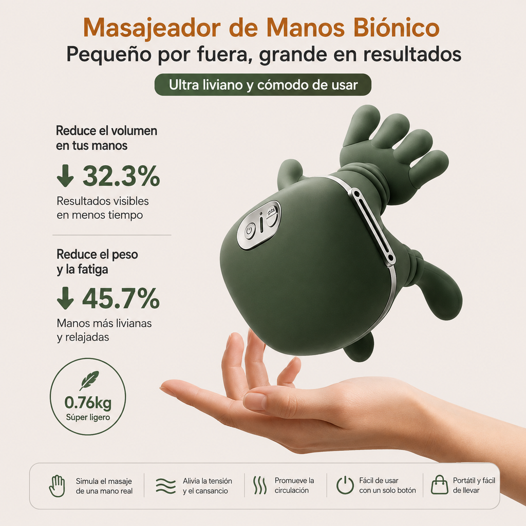 Masajeador Relajante con Calor – Bienestar en Todo el Cuerpo